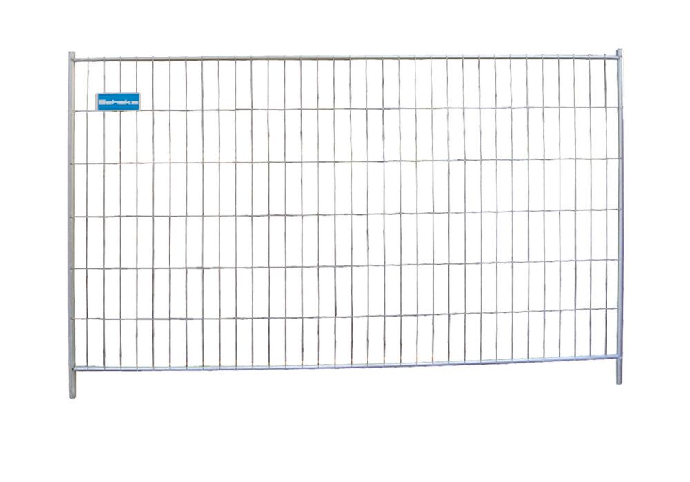 Barrière extensible en ciseaux, noire et jaune, extensible jusqu'à 3,50 m x  1,00 m, stable