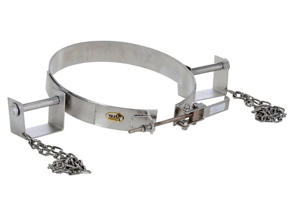 Locking-Lever Ring Clamp for 35 to 55 Gallon Steel Drums