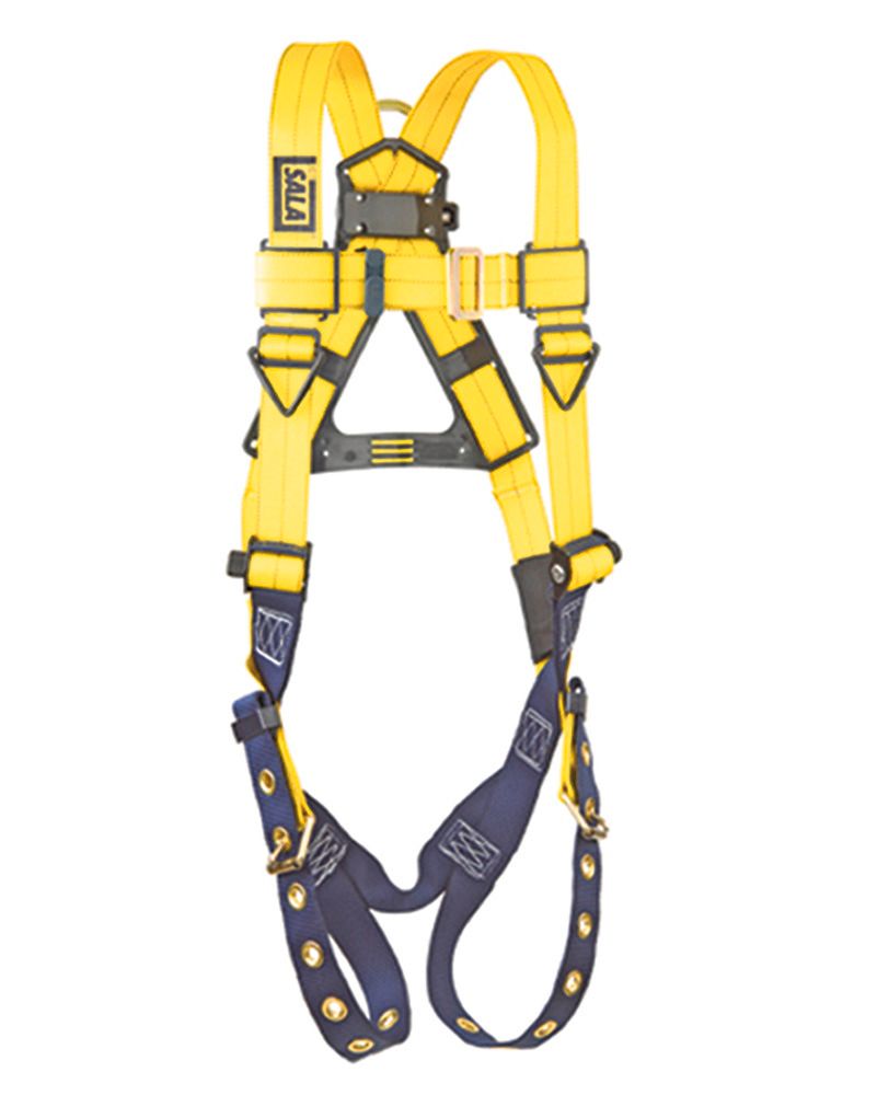 3M Harness - Full Body Vest - Back D-Ring - Polyester Webbing - No-Tangle  Design - One Size