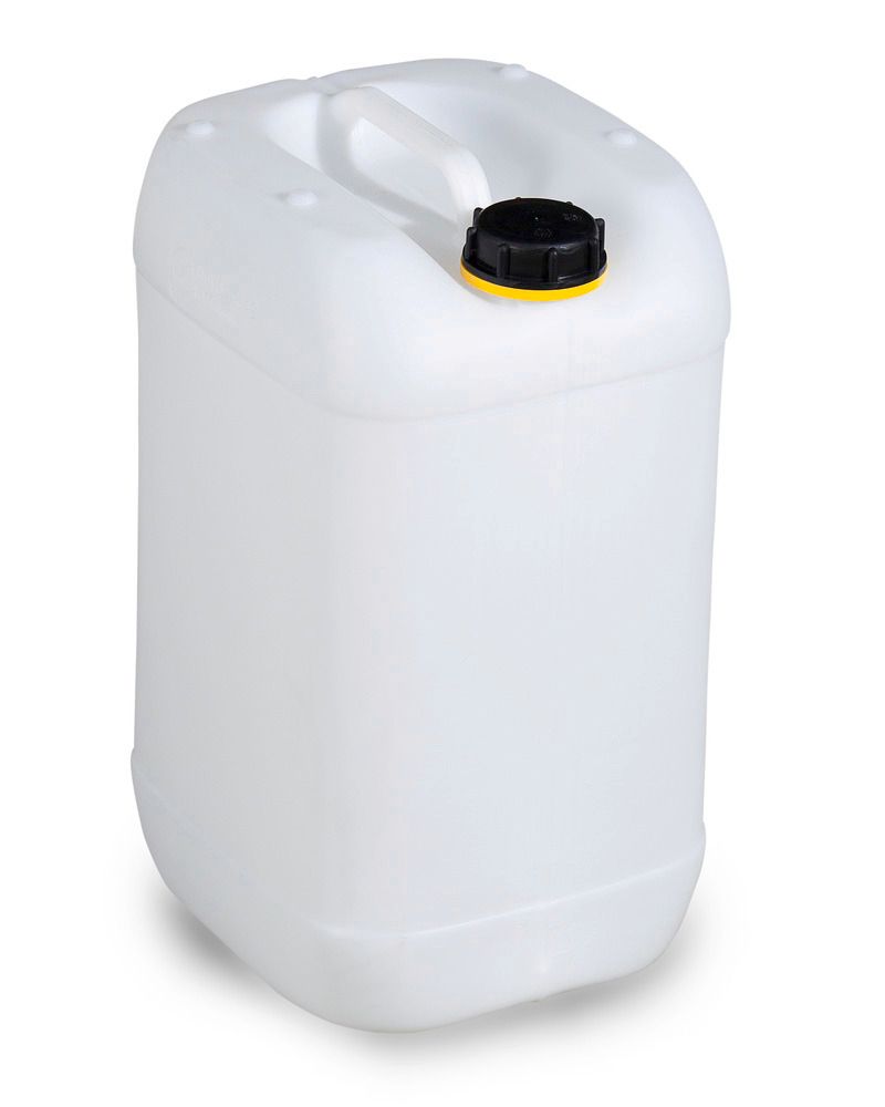 Bidon en polyéthylène (PE), 60 litres, translucide incolore