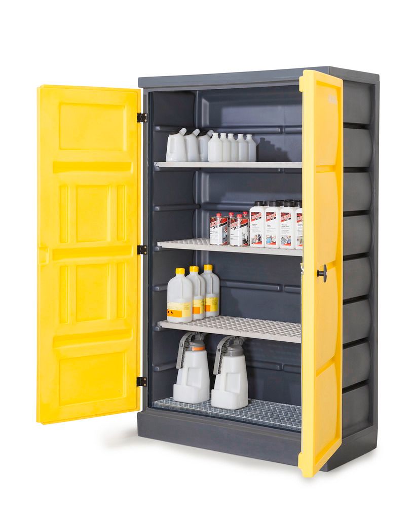 ChemCube Plastic Storage Cabinets - Lubricants South West
