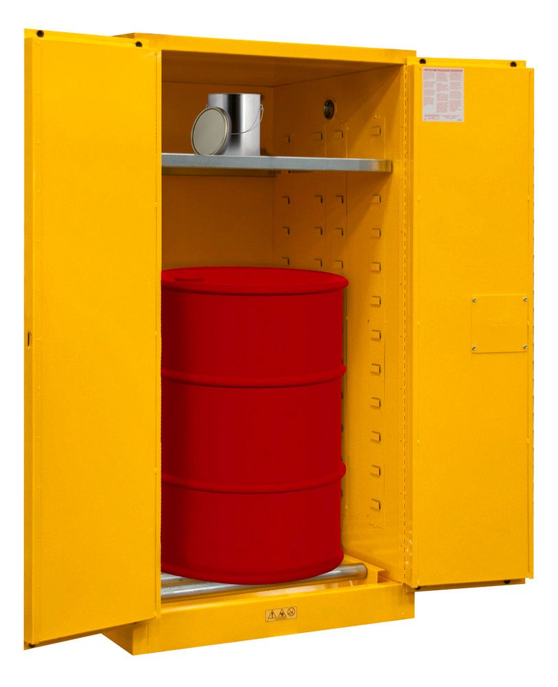Flammable Storage, 90 Gallon, Self Close - Durham Manufacturing