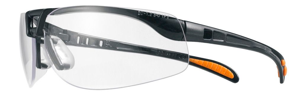3M Besucher-Schutzbrille 2800, klarer mit UV Polycarbonat-Scheibe, Klassik-Programm, AS