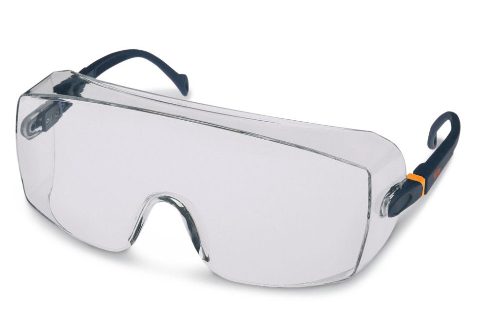verrader microfoon ontgrendelen 3M Visitor veiligheidsbril 2800, klassieke serie, met heldere polycarbonaat  lens, AS, UV