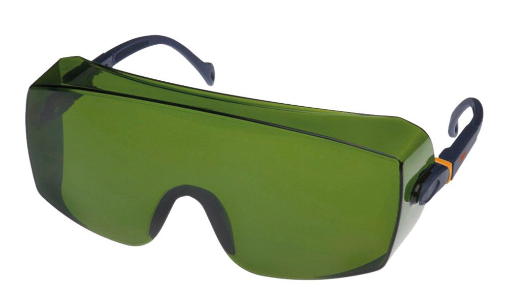 het kan Opknappen Klas 3M veiligheidsbril voor bezoekers 2805, klassieke serie, laskleur IR5,  polycarbonaatglazen, AS, UV