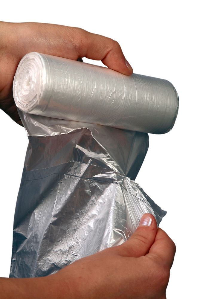 Sac poubelle polyéthylène haute densité 50 litres - Matériel de