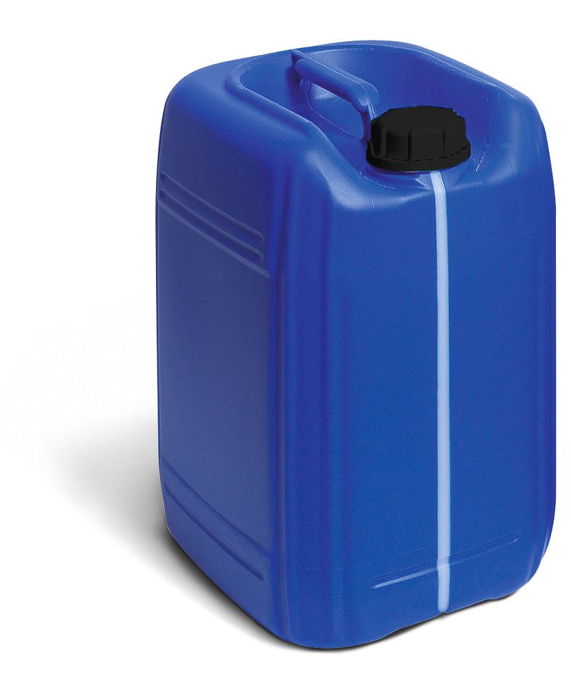 Bidon en polyéthylène (PE), 10 litres, bleu