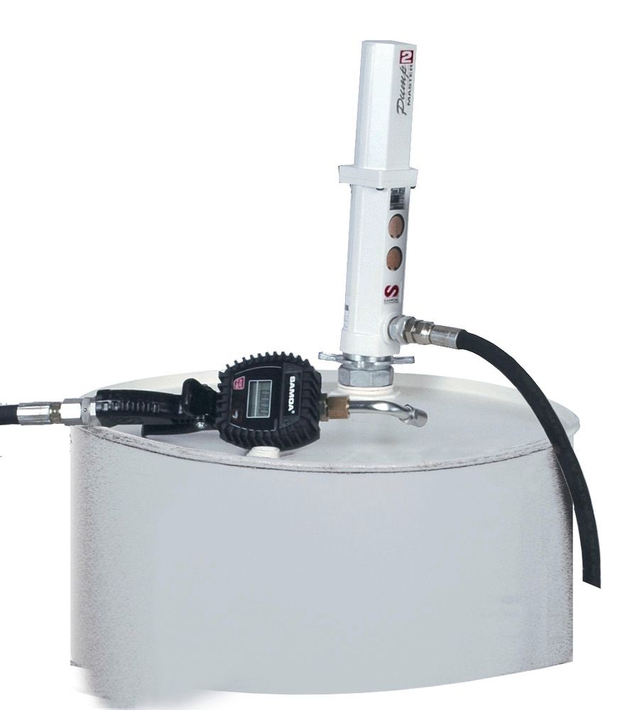 Pompe pneumatique pour huiles DP3 F, pour fûts, débit environ 30 litres/min
