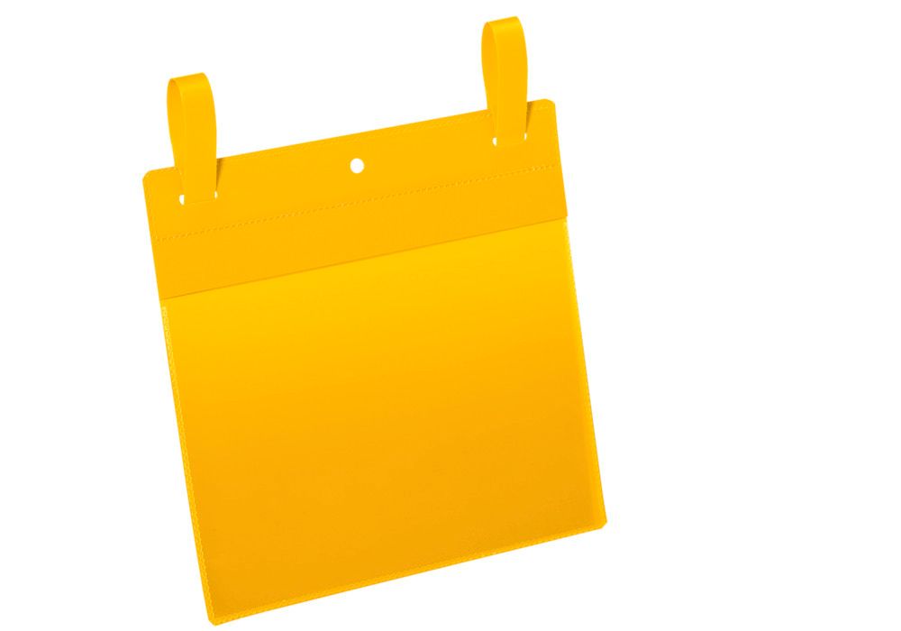 Estuche para etiquetas magnéticas 100 x 38 mm, pack = 50 unidades, amarillo