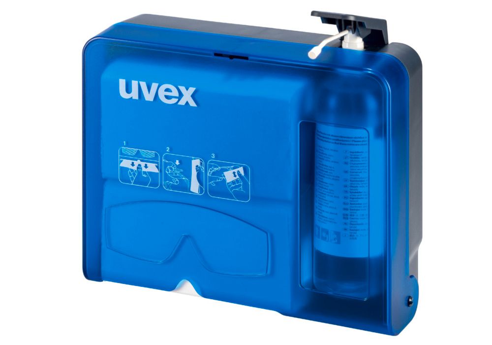 Lunettes à branches uvex i-vo 9160, Duo Component Technology, bleu