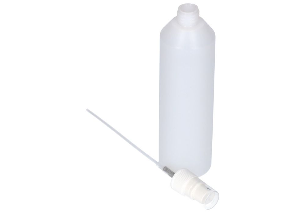 Sprayflaske HDPE, forstøver af PP, transparent, 250 ml, stk.