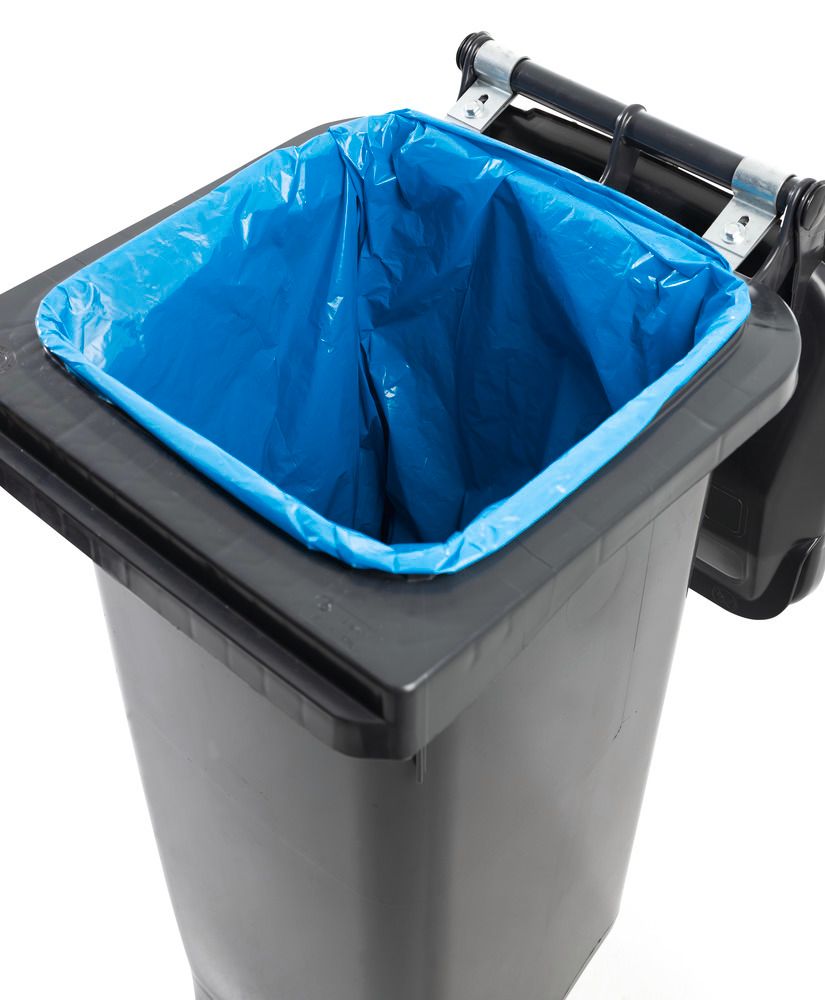 Sacs poubelles épais bleu pour gravats en 120 l, 240 l ou 400 l