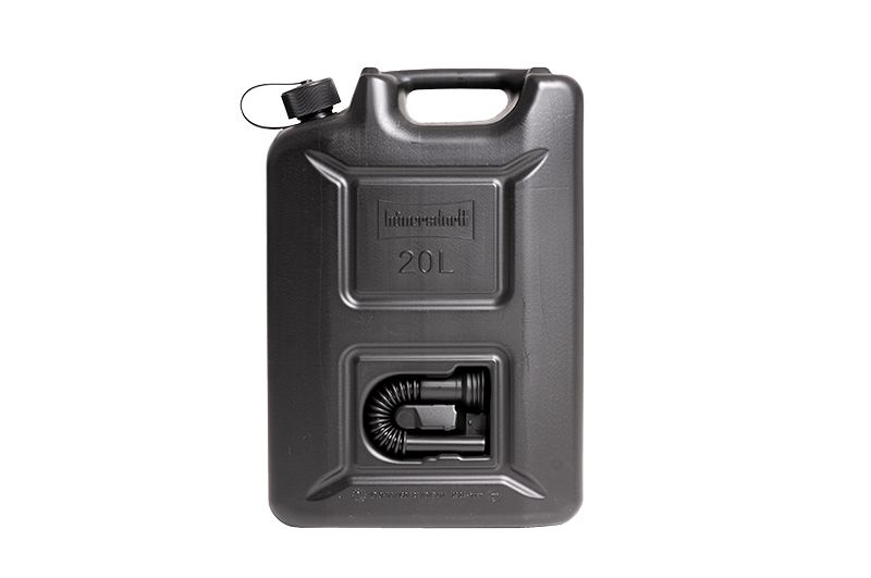 Kraftstoff-Kanister PROFI, 20 Liter, schwarz, mit UN-Zulassung, VE = 3 Stück