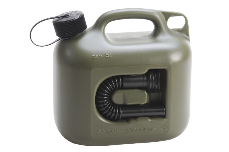 Kraftstoff-Kanister PROFI, 5 Liter, oliv, mit UN-Zulassung, VE