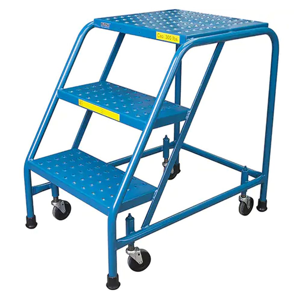 Rolling on sale step ladder