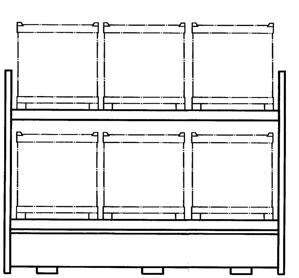 Rack De Stockage De Palette En Plastique, Étagère De Supermarché Robuste,  Tapis Anti - Humidité De Ventilation De Grille Épissable Pour L'entrepôt