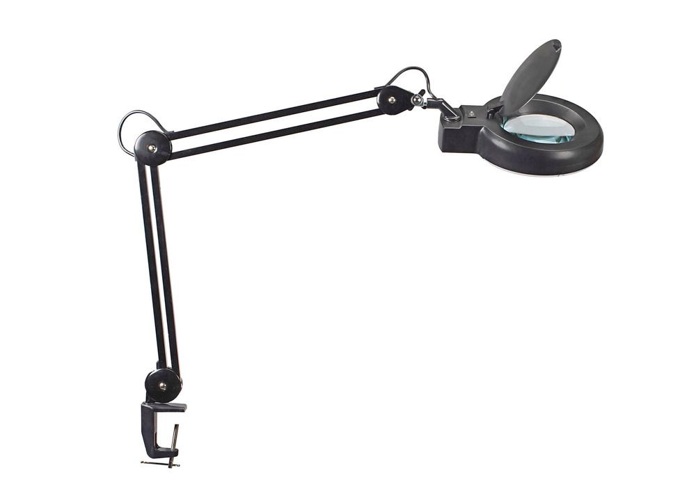 LED Lampe Loupe sur pied - Long Reach Magnifier Lamp LED