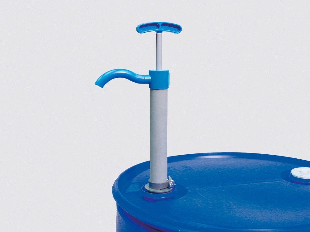 Two 2 Pail Pumps Industrial Quality Polypropylene 8oz/Hand Stroke w/pail Adapter 