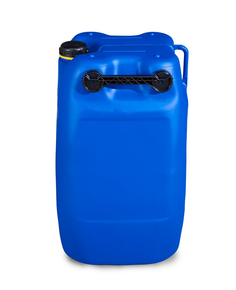2 x 60 L Kanister Kunststoffkanister Plastekanister blau 2 KLappgiffe NEU 